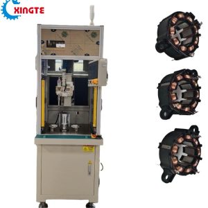 single station stator winding machine