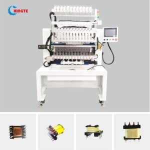 12 axis transformer coil winding machine