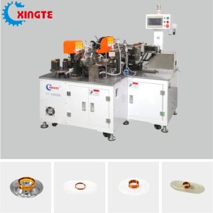 Fully automatic voice coil winding and diaphragm assembly machine XT-606MD
